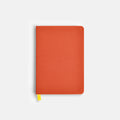 Apple Cider Confidant Hardcover Notebook with yellow ribbon.